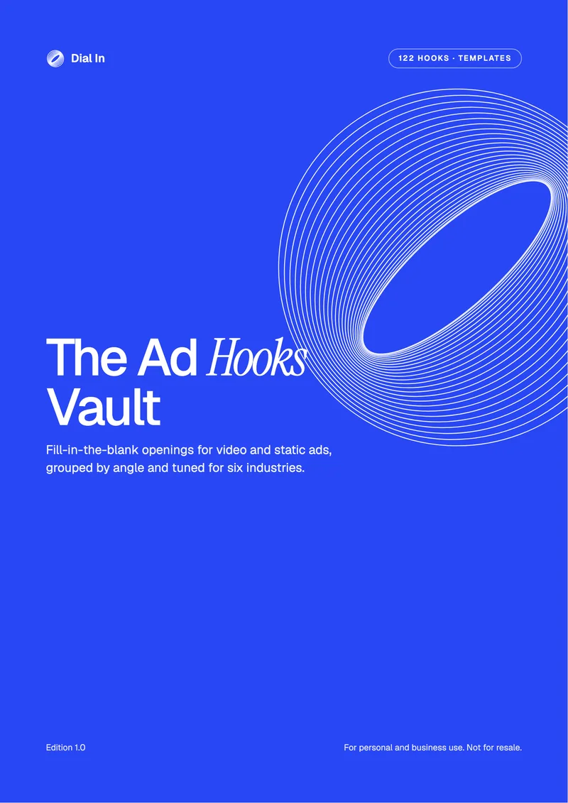 Ad Hooks Vault, page preview 1